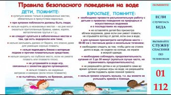 БЕЗОПАСНОСТЬ НА ВОДЕ